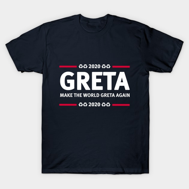 Greta 2020 T-Shirt by LanfaTees